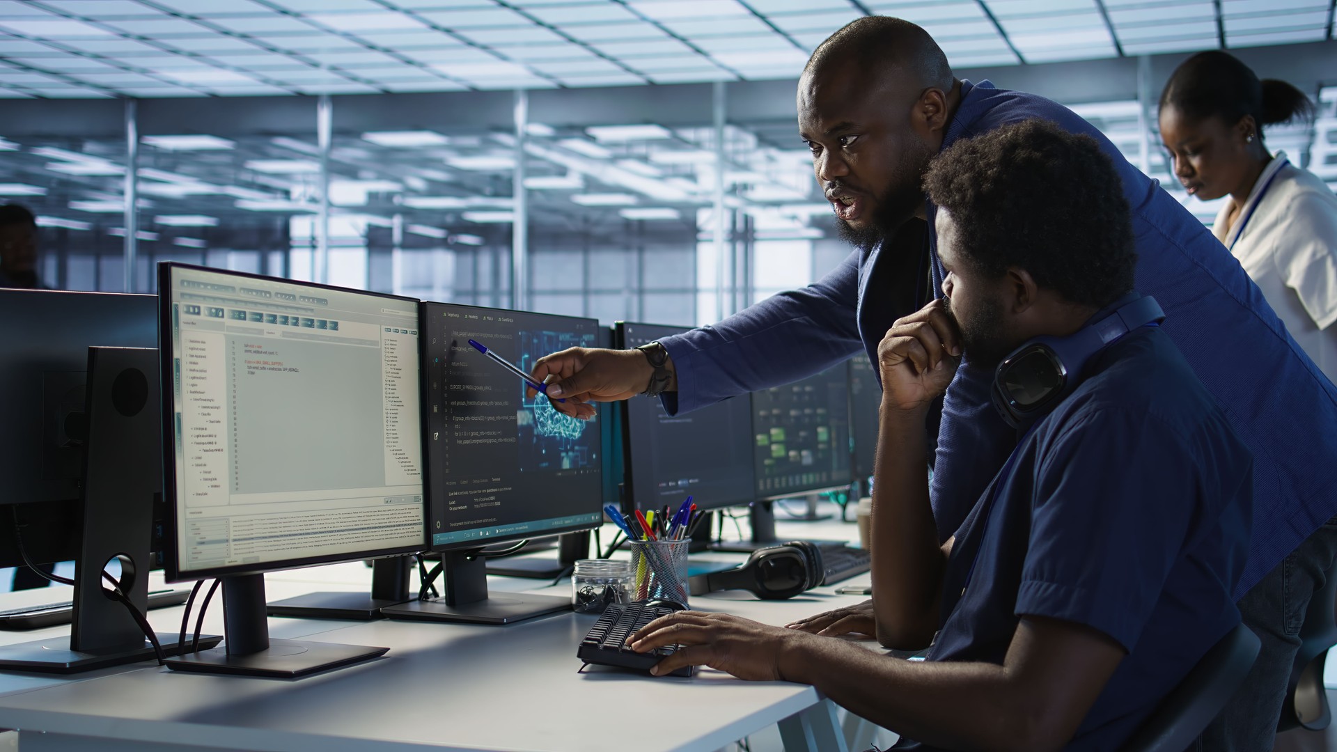 Data center manager helps intern implement AI predictive systems