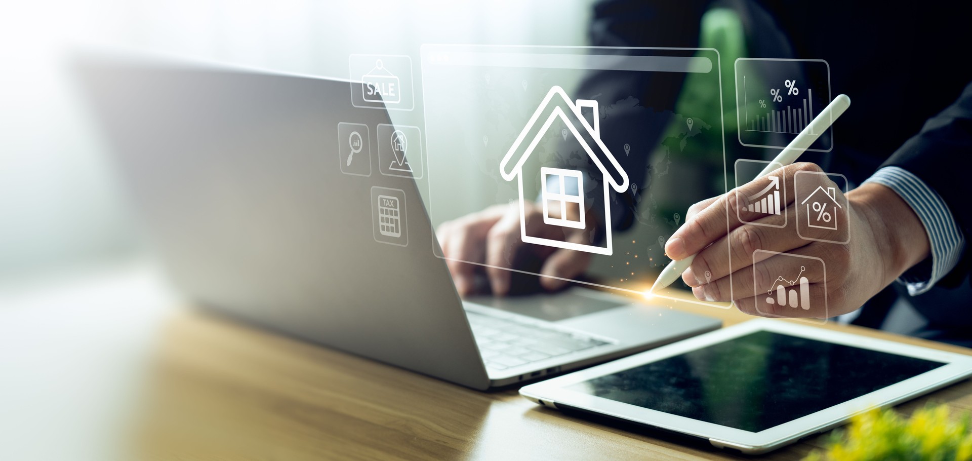 Real estate concept business, Buy, own, sell properties for profit. Cash flow, appreciation, tax advantages. strategy, Real estate investment yields financial rewards. real estate market
